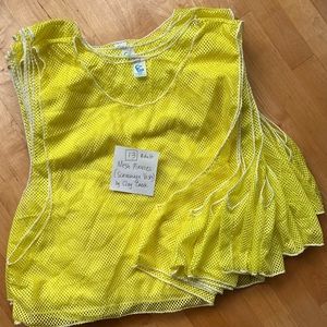 13 Mesh Team Scrimmage Vests (Pinnies) — Adult Size